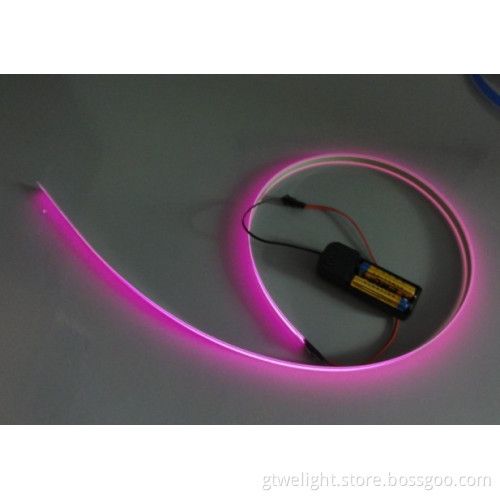 Electroluminescent Strip Light up Tape 1cmx100cm Pink